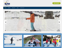 Adventure Sports Camp Website Designing - pnd