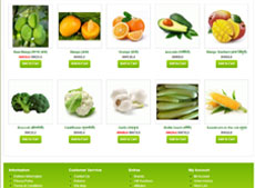 Online Vegetable Ecommerce Website - pnd